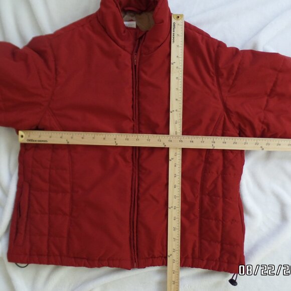KAVU XL Women's Winter Coat Red Excellent - Picture 13 of 16